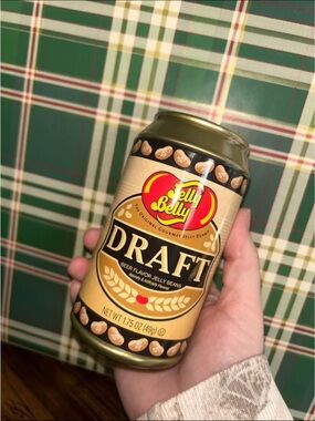 Jelly Belly Draft Beer Flavor Jelly Beans - Gold Can